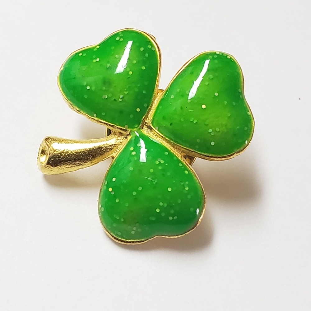 3 Leaf Clover Pin, Cute Pins, Irish Heritage, Gift